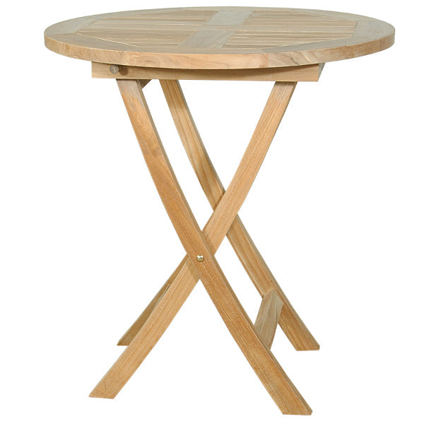 Bahama Round Bistro Folding Table Outdoor Tables