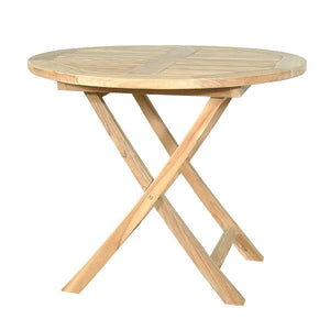 Bahama Round Bistro Folding Table Outdoor Tables