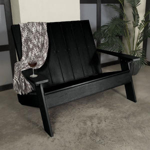 Barcelona Double Wide Modern Adirondack Chair Adirondack Chair