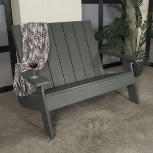 Barcelona Double Wide Modern Adirondack Chair Adirondack Chair
