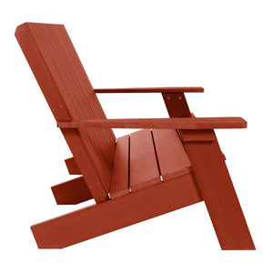 Barcelona Double Wide Modern Adirondack Chair Adirondack Chair