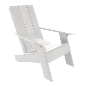 Barcelona Modern Adirondack Chair Adirondack Chair White