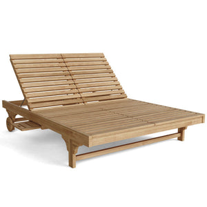 Bel-Air Double Sun Lounger Double Back Lounge Chair