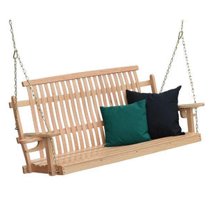 Bent Oak Porch Swing (Chains Included) Porch Swing