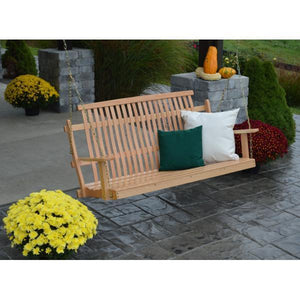 Bent Oak Porch Swing (Chains Included) Porch Swing