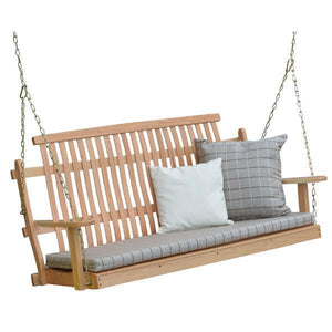 Bent Oak Porch Swing (Chains Included) Porch Swing