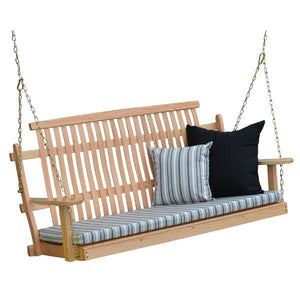 Bent Oak Porch Swing (Chains Included) Porch Swing