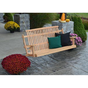 Bent Oak Porch Swing (Chains Included) Porch Swing