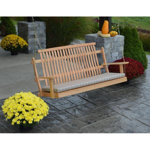 Bent Oak Porch Swing (Chains Included) Porch Swing