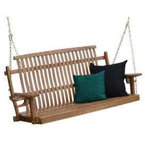 Bent Oak Porch Swing (Chains Included) Porch Swing