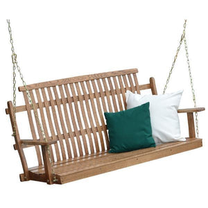 Bent Oak Porch Swing (Chains Included) Porch Swing