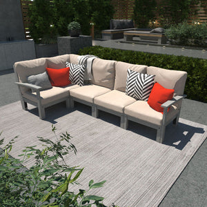 Bespoke Deep Seating 5 pc Sectional Set Sectional Set