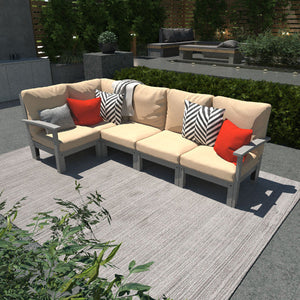 Bespoke Deep Seating 5 pc Sectional Set Sectional Set