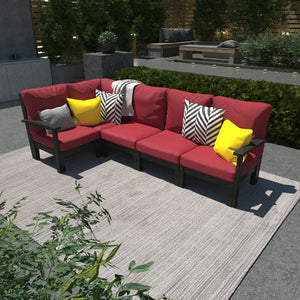 Bespoke Deep Seating 5 pc Sectional Set Sectional Set