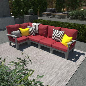 Bespoke Deep Seating 5 pc Sectional Set Sectional Set