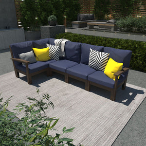Bespoke Deep Seating 5 pc Sectional Set Sectional Set