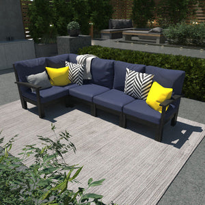 Bespoke Deep Seating 5 pc Sectional Set Sectional Set