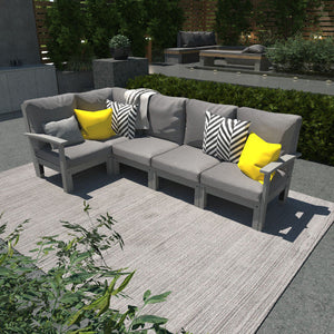 Bespoke Deep Seating 5 pc Sectional Set Sectional Set