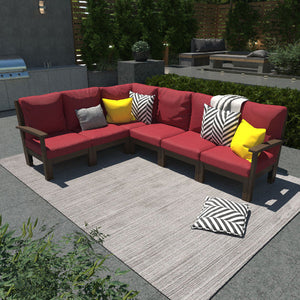 Bespoke Deep Seating 6 pc Sectional Sofa Set Sectional Set