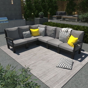 Bespoke Deep Seating 6 pc Sectional Sofa Set Sectional Set