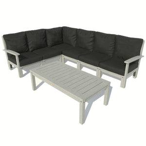 Bespoke Deep Seating 7 pc Sectional Sofa Set with Conversation Table