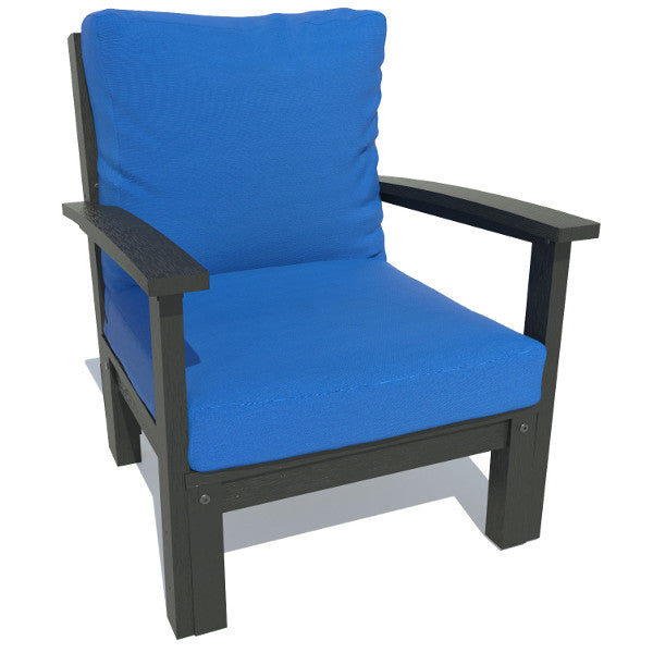 Bespoke Deep Seating Chair Chair Cobalt Blue / Black