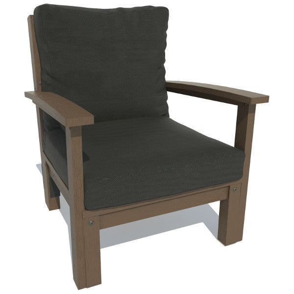 Bespoke Deep Seating Chair Chair Jet Black / Weathered Acorn