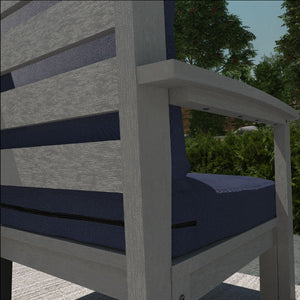 Bespoke Deep Seating Loveseat, Chair and Conversation Table Chair