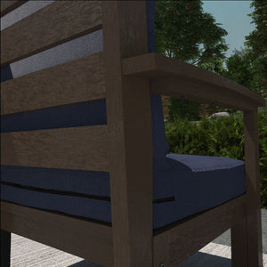 Bespoke Deep Seating Loveseat, Set of Chairs and Conversation Table Chair