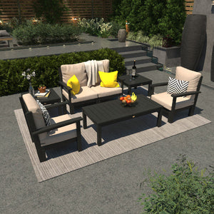 Bespoke Deep Seating Loveseat, Set of Chairs, Conversation and 2 Side Table Chair