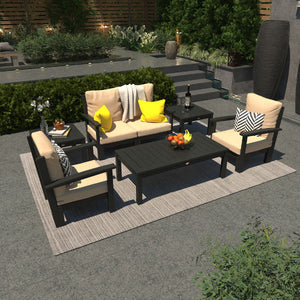 Bespoke Deep Seating Loveseat, Set of Chairs, Conversation and 2 Side Table Chair