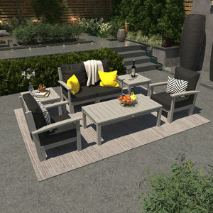 Bespoke Deep Seating Loveseat, Set of Chairs, Conversation and 2 Side Table Chair