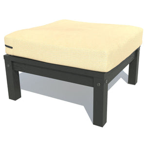 Bespoke Deep Seating Ottoman Chair Driftwood / Black