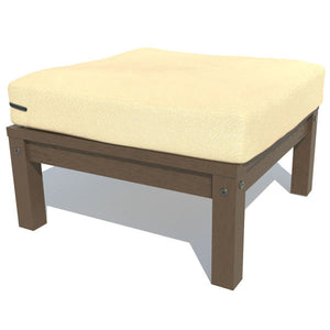 Bespoke Deep Seating Ottoman Chair Driftwood / Weathered Acorn