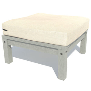 Bespoke Deep Seating Ottoman Chair Dune / Coastal Teak