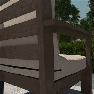 Bespoke Deep Seating Sofa and Ottoman Outdoor Sofa