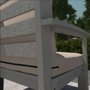 Bespoke Deep Seating Sofa and Ottoman Outdoor Sofa