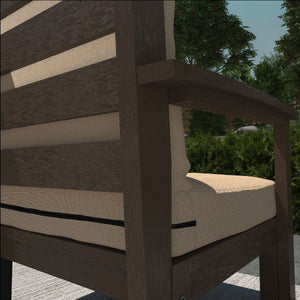 Bespoke Deep Seating Sofa and Ottoman Outdoor Sofa