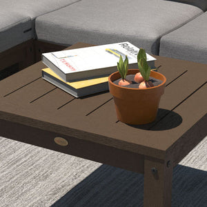 Bespoke Deep Seating Sofa, Ottoman and Side Table Sectional Set