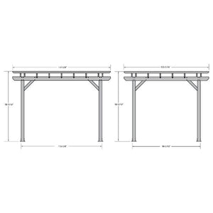 Bodhi 10' x 12' Pergola Pergola