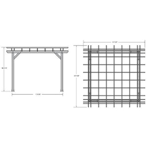 Bodhi 12' x 12' Pergola Pergola