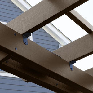 Bodhi Pergola (12 x 12) with 2 Lehigh 4ft Swings Swings