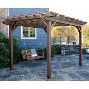Bodhi Pergola and Lehigh Swing Set 5ft Pergola