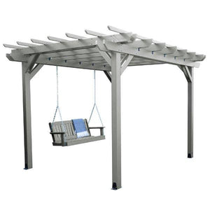 Bodhi Pergola and Lehigh Swing Set 5ft Pergola