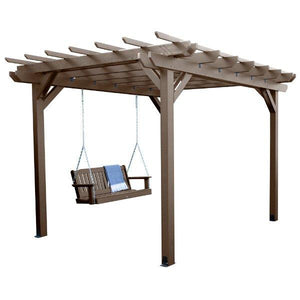Bodhi Pergola and Lehigh Swing Set 5ft Pergola