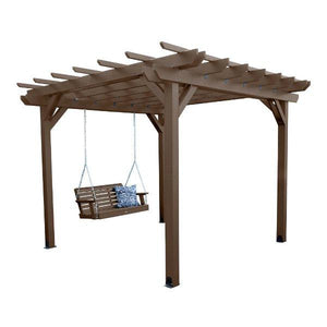 Bodhi Pergola and Weatherly Swing Set 5ft Pergola