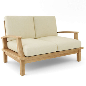 Brianna Deep Seating Loveseat + Cushion Love Seat