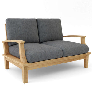 Brianna Deep Seating Loveseat + Cushion Love Seat