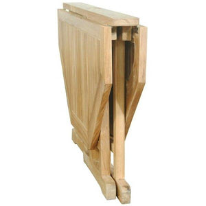 Butterfly 47" Round Folding Table Outdoor Tables