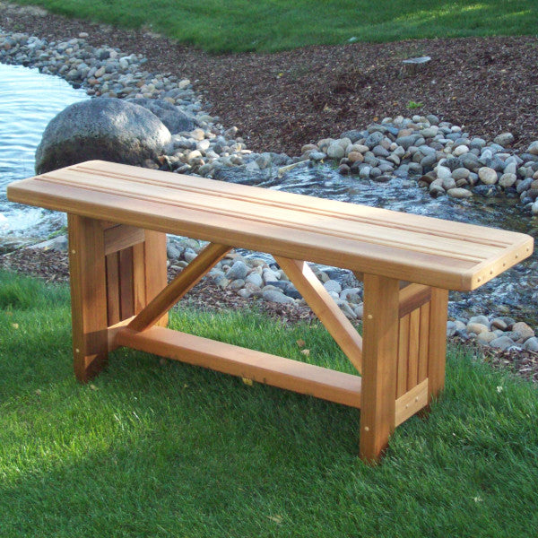 Cabbage Hill Bench Hill Bench 4&#39; / Unstained